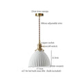 Vintage pale green glass pendant light dining room brass fixture
