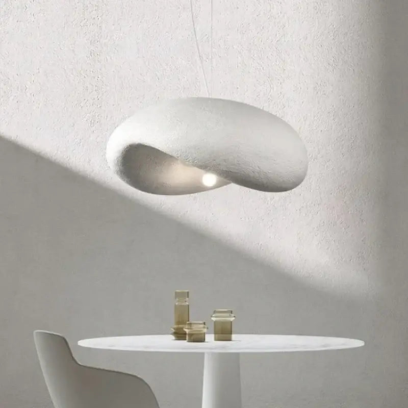 Wabi sabi cream style led chandelier – living room pendant light