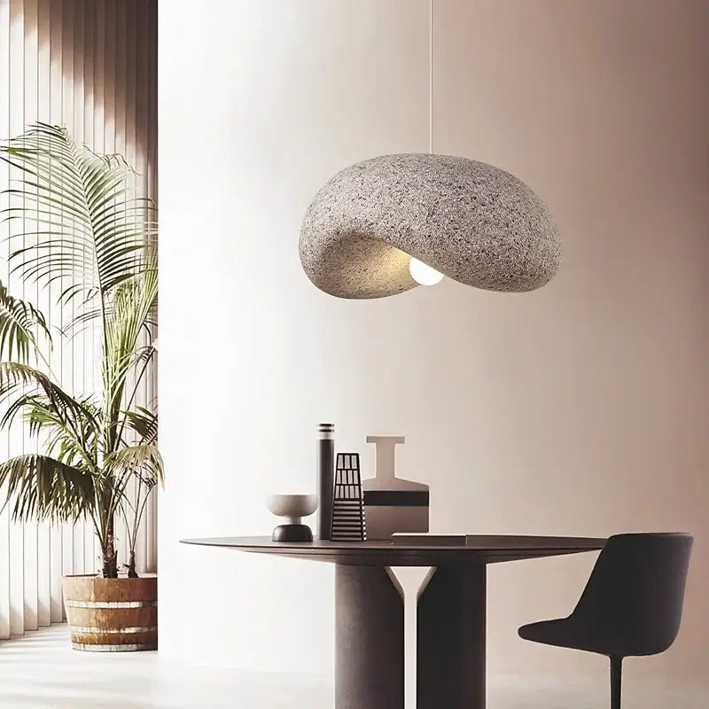 Wabi sabi cream style led chandelier – living room pendant light
