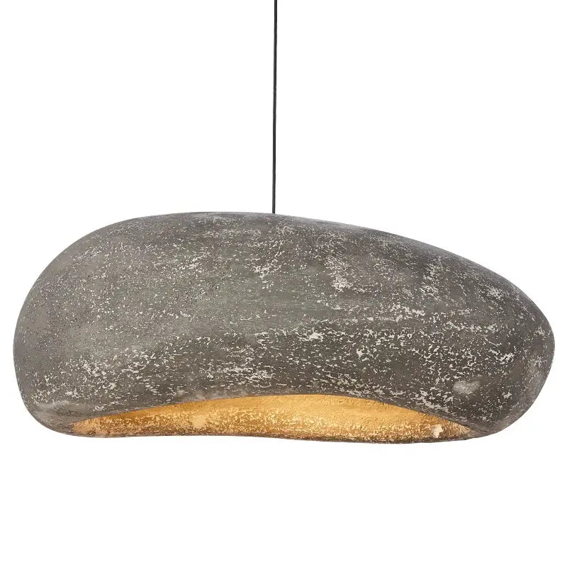 Wabi sabi gray decorbites handmade polystyrene indoor pendant dining room