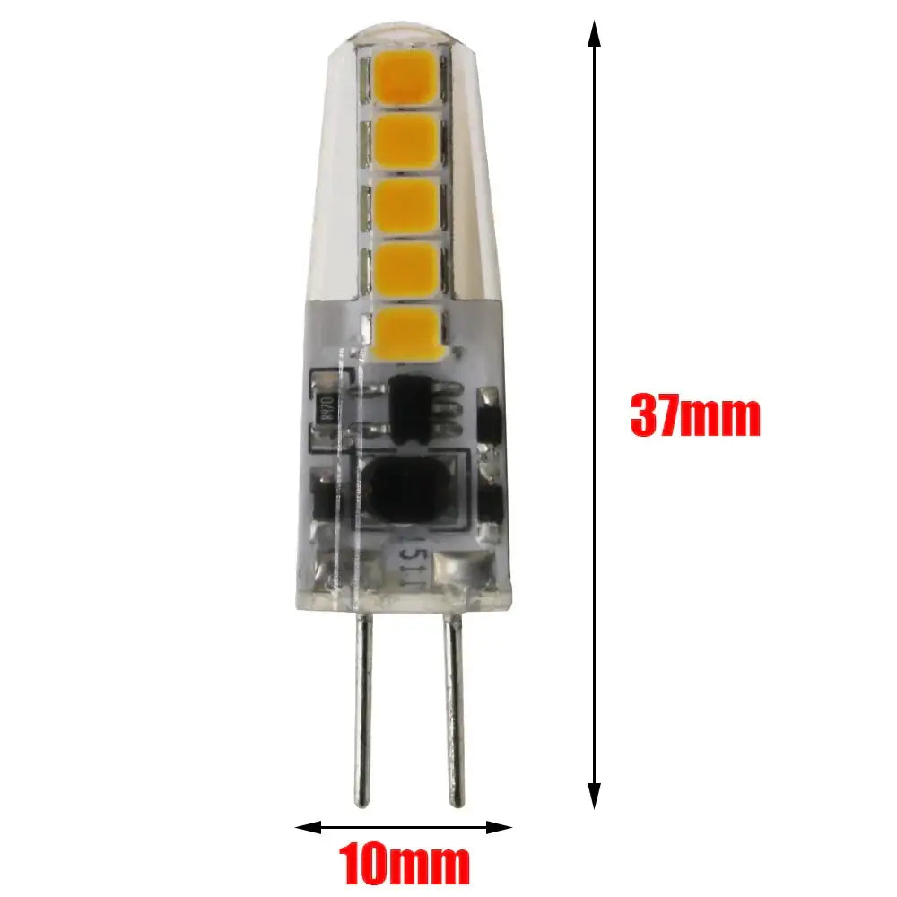Warm white glass g4 led bulb kitchen replacement light