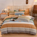 Whimsical pastel mint cotton thickened bedding set bedroom decor