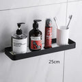 White double tier glass corner shelf with towel bar for bathroom