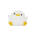 White duck silicone night light bedroom touch sensor timer