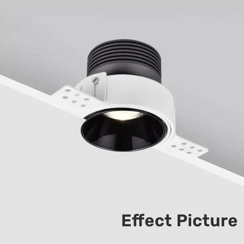 White honeycomb double head square led downlight living room fixture