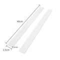White plastic biscuit cake rolling tool kitchen thickness ruler