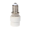 White plastic e14 to g9 converter splitter bulb socket kitchen adapter