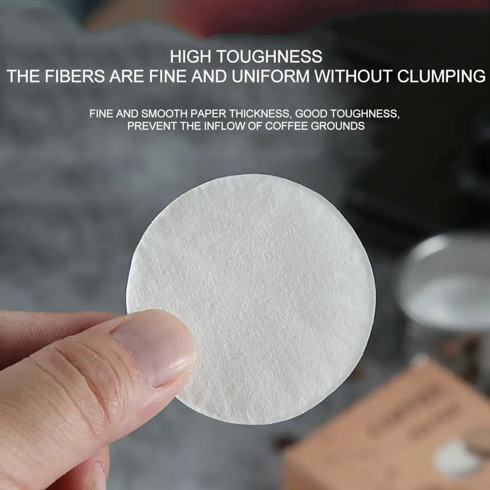 White textured espresso portafilter special powder paper filter kitchen
