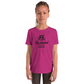 Power of Motion 26 TShirt Capsule  - Bun Intended - Hair Up, Game On Young Short Sleeve T-Shirt